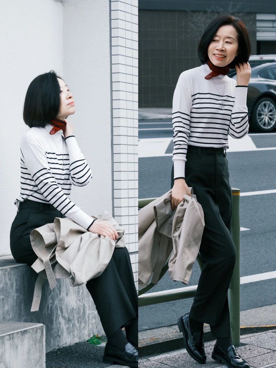 50套中年极简穿搭～