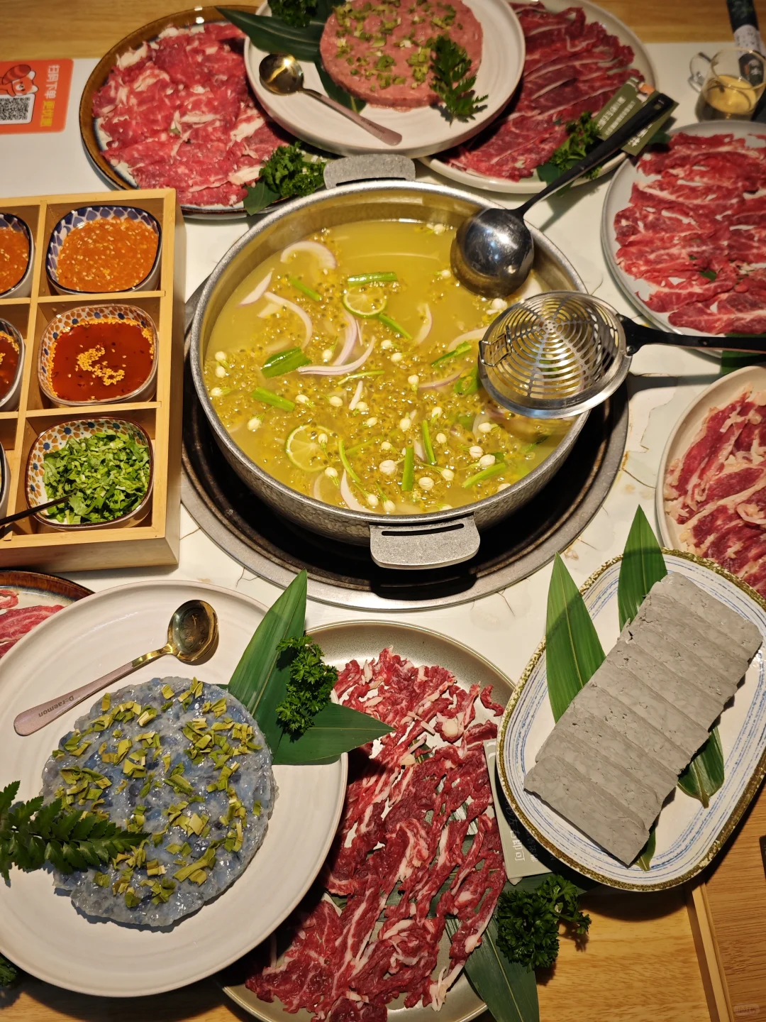 一壶清茶，解一锅丰腴🍵