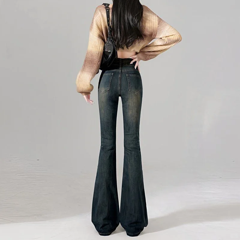 梨形本命喇叭裤！胯宽腿粗直接隐形✨