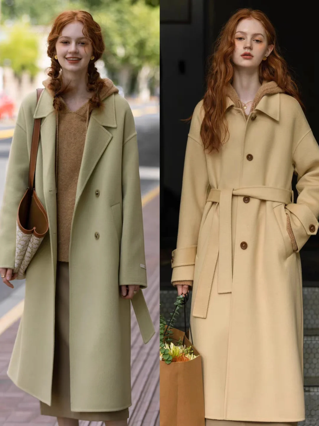 “🍁秋意渐浓”法式复古电影感穿搭｜MELLIIY