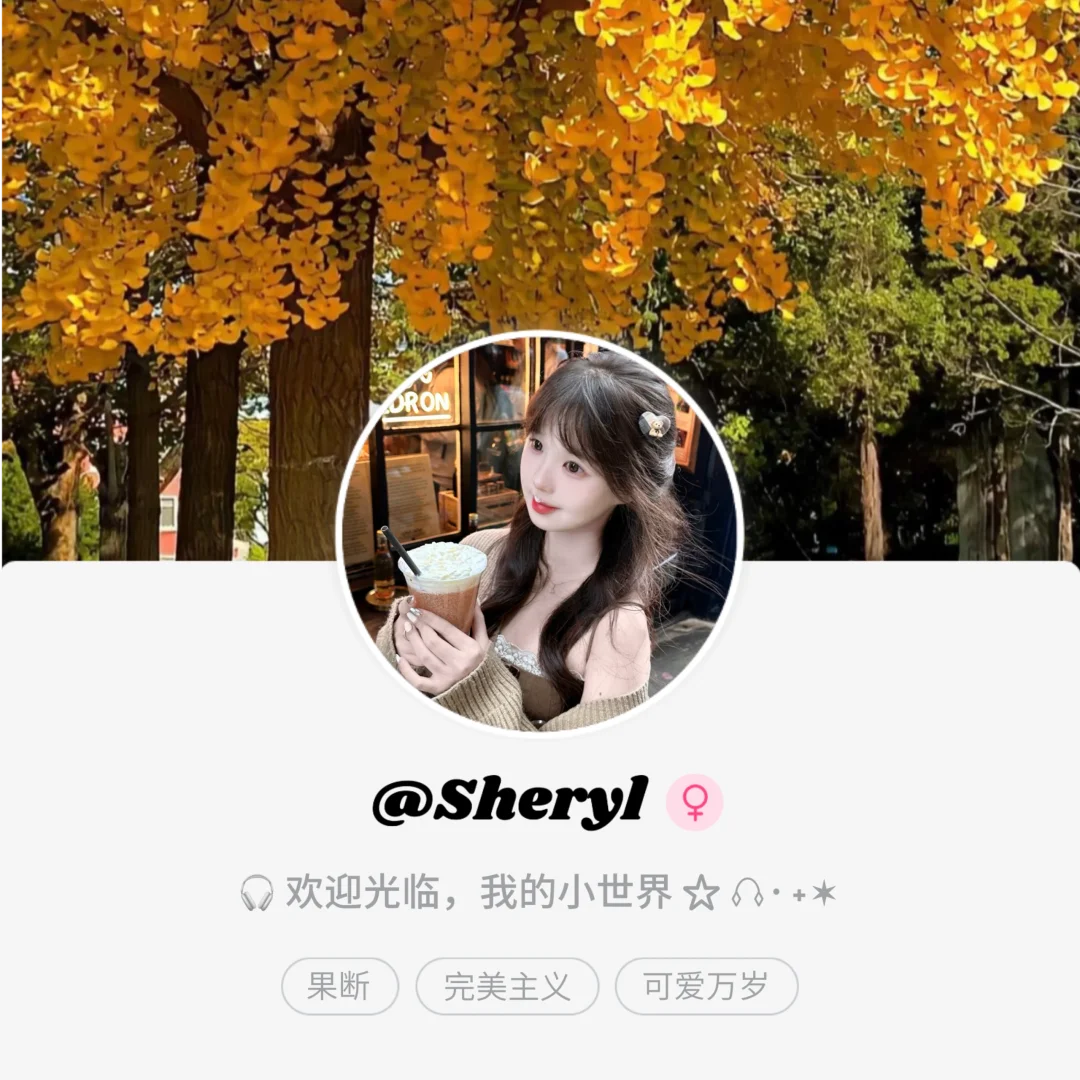 WeChat｜氛围感 女头 背景图搭配✰⋆⁺₊⋆🍂