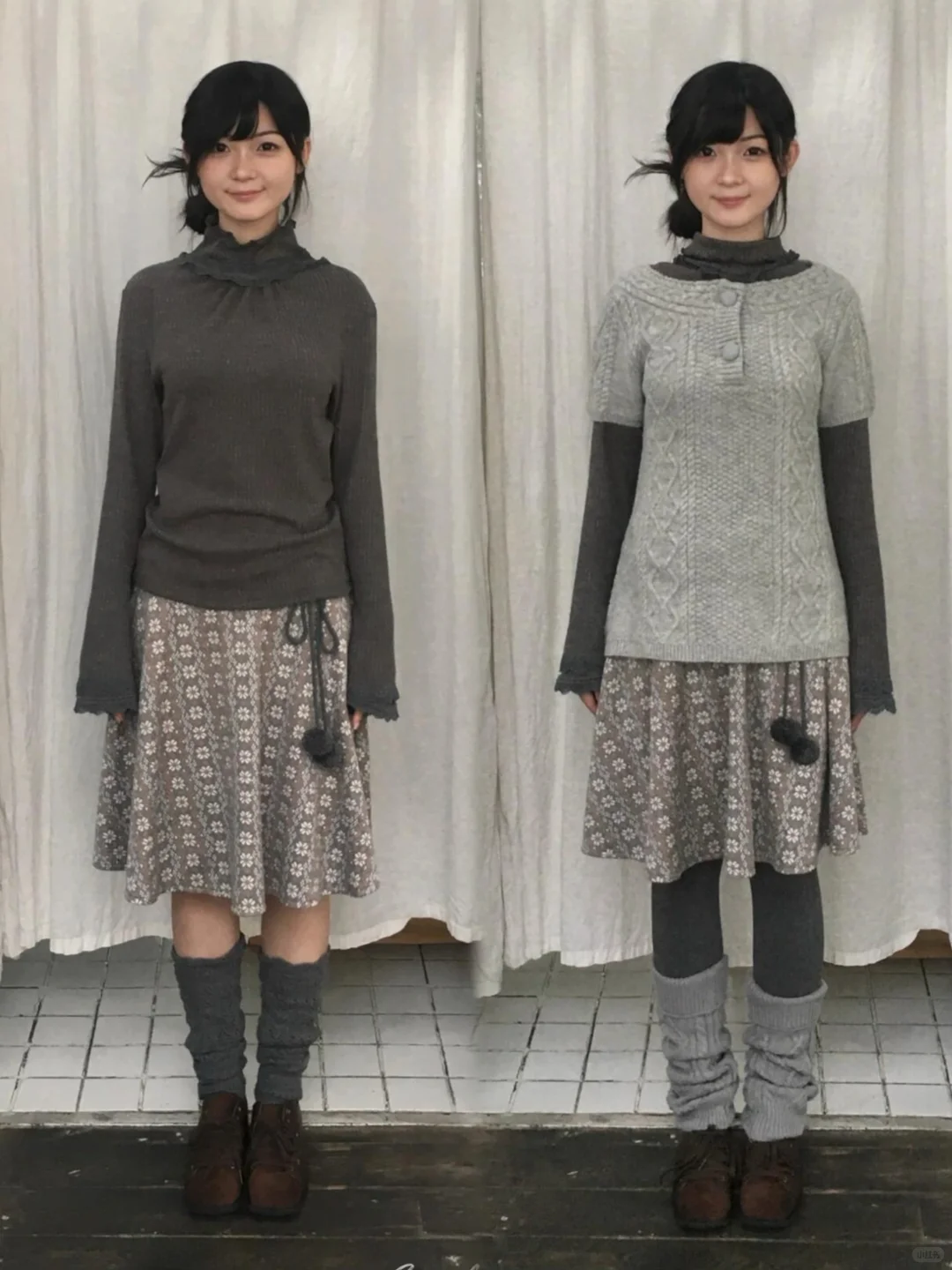 古早味日韩系森女风：复古·甜美·温柔