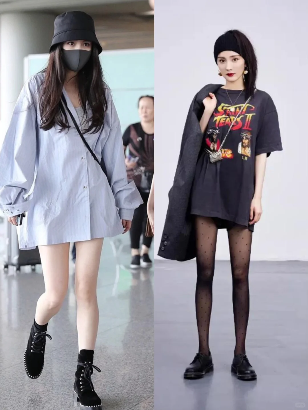 中年少女慵懒女神风学杨幂穿搭