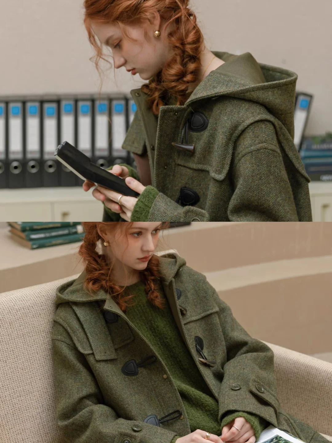 “🍁秋意渐浓”法式复古电影感穿搭｜MELLIIY