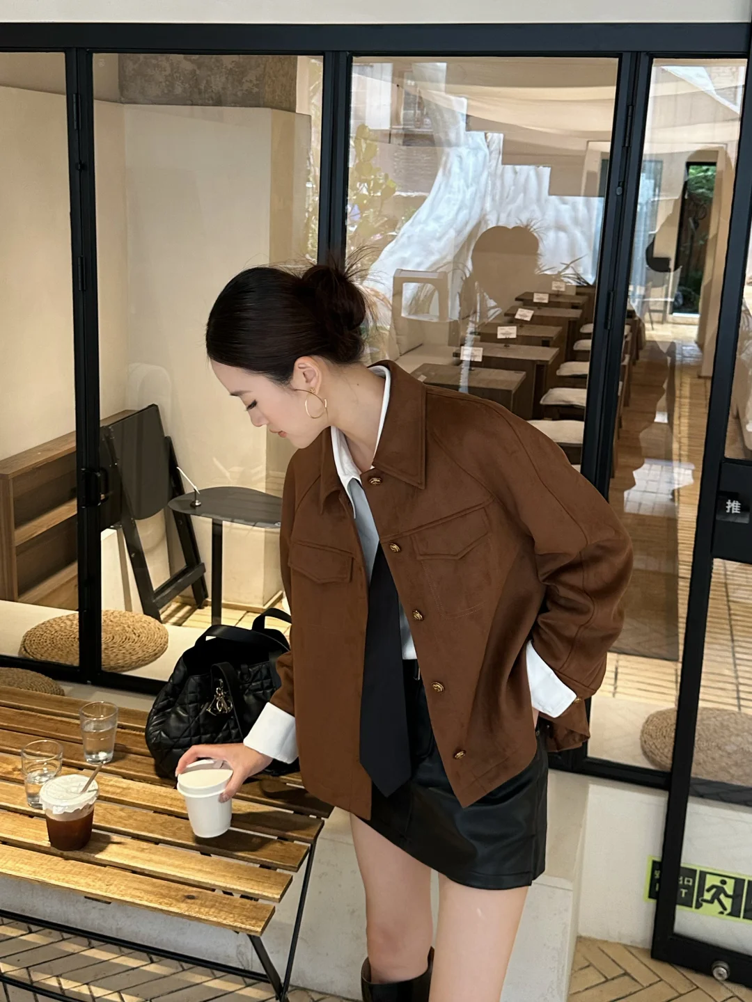 Autumn Outfit｜秋日复古通勤🍁