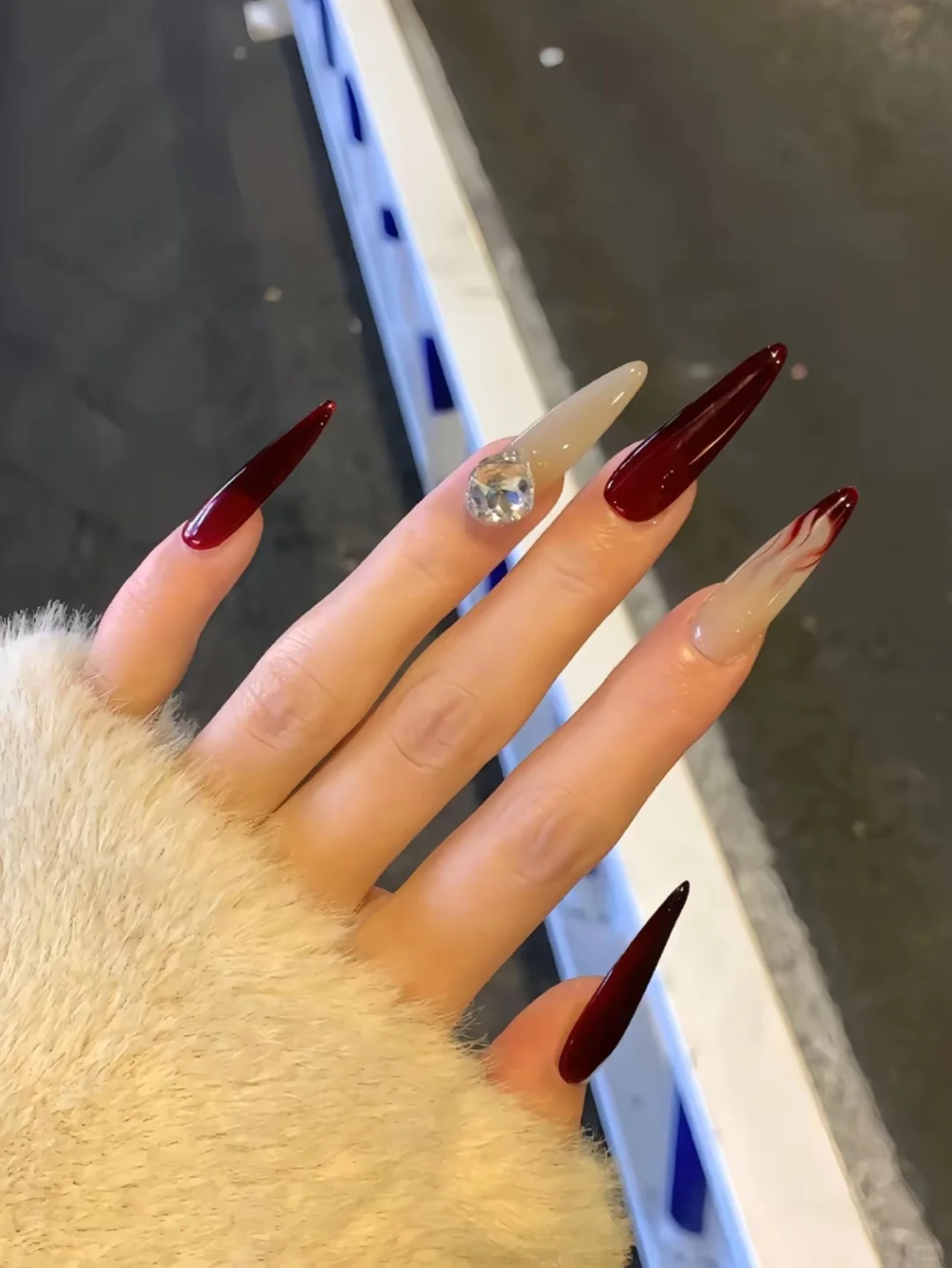 蛇蝎美人才做的美甲！