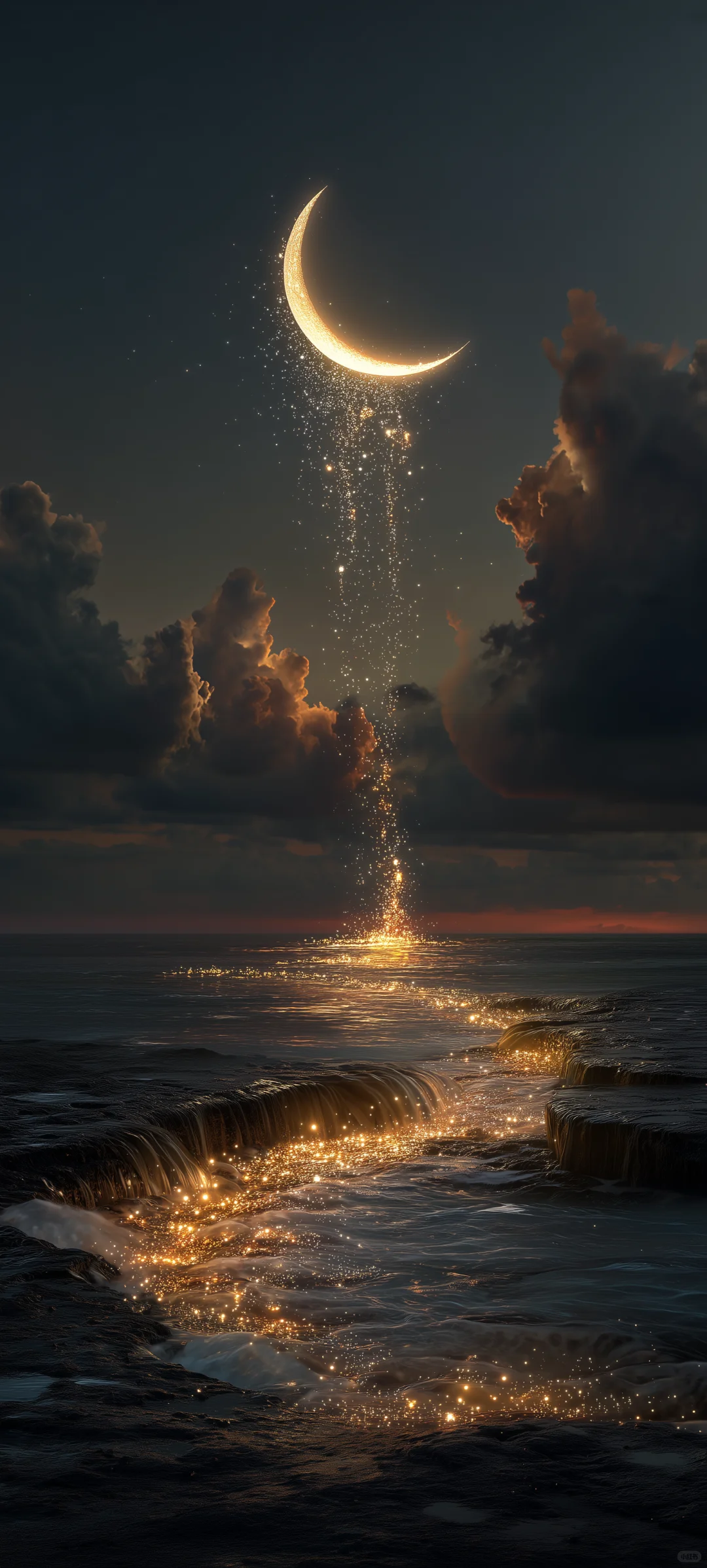 wallpaper|治愈系新月之辉