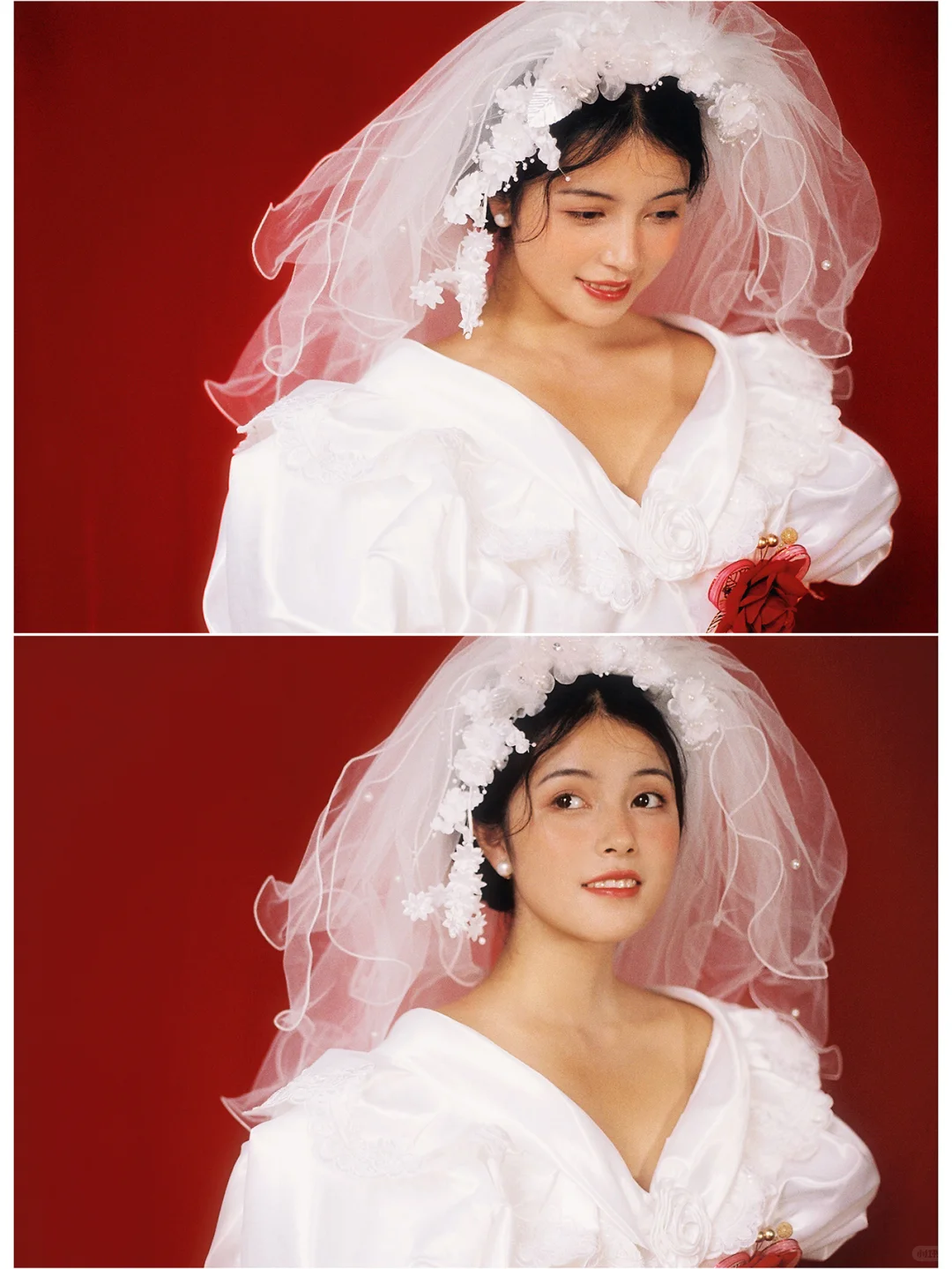 女生一定要拍一次的单人婚纱照 |复古婚纱