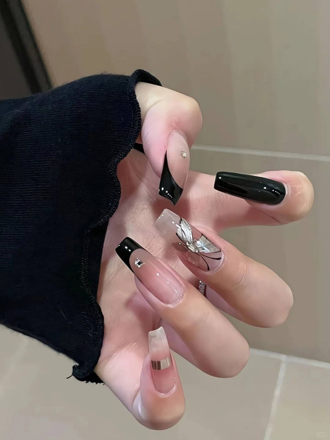 蛇蝎美人才做的美甲！