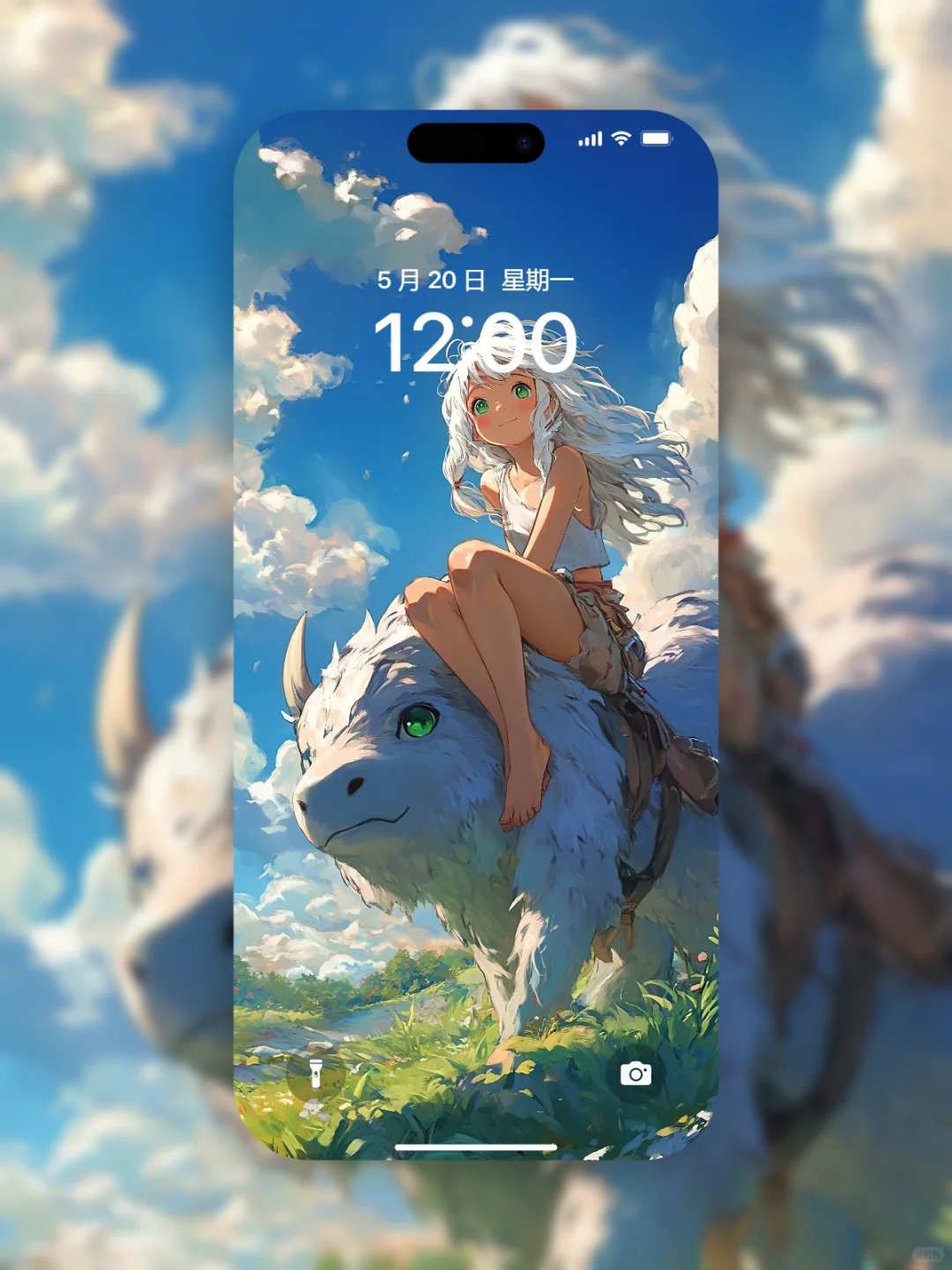 iOS深景手机壁纸 今天整点可爱的史迪仔仔