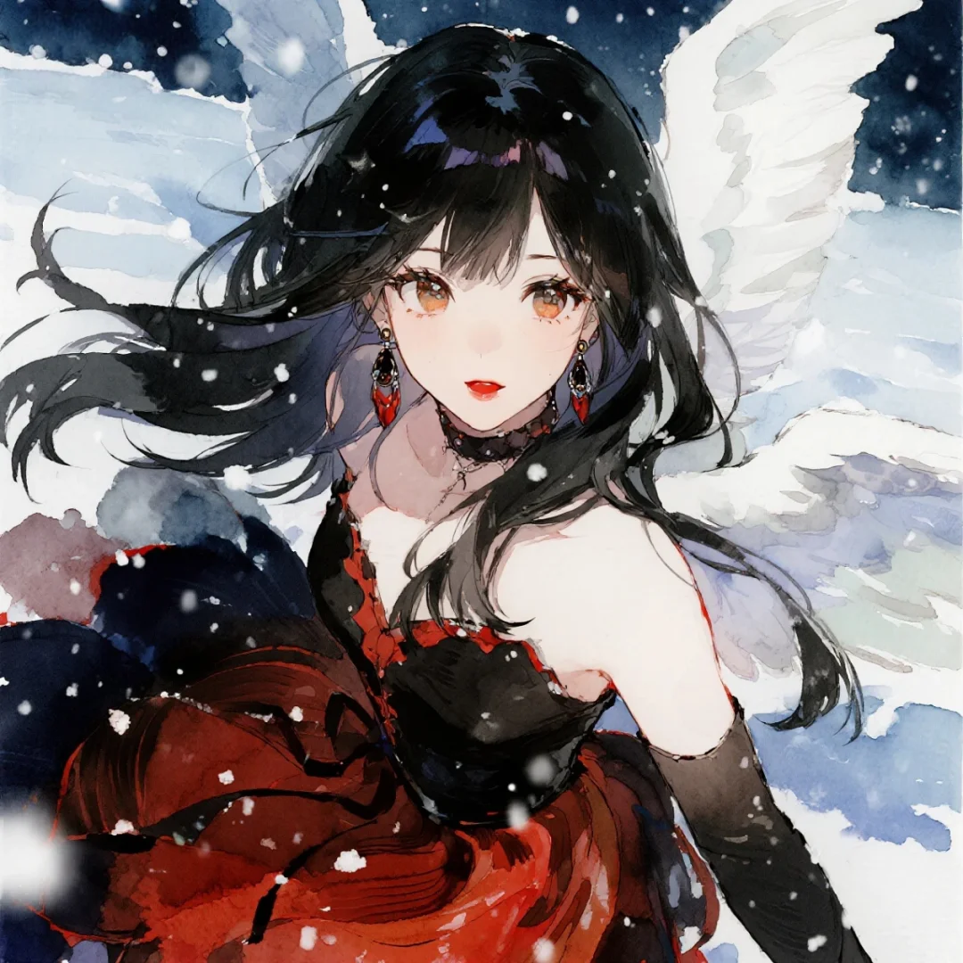 【女生头像】万圣节超美天使装！