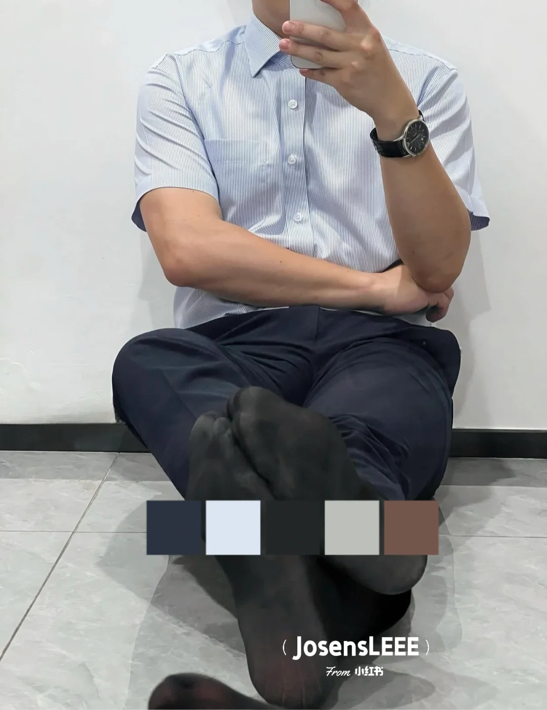 还是皮鞋脱了舒服