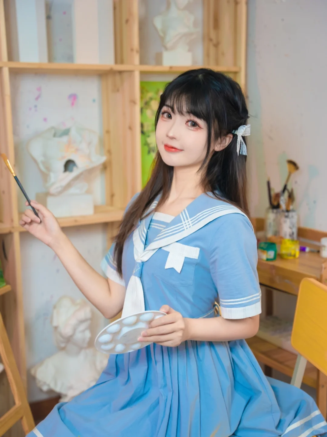 想把你画进画里 偷偷藏起来