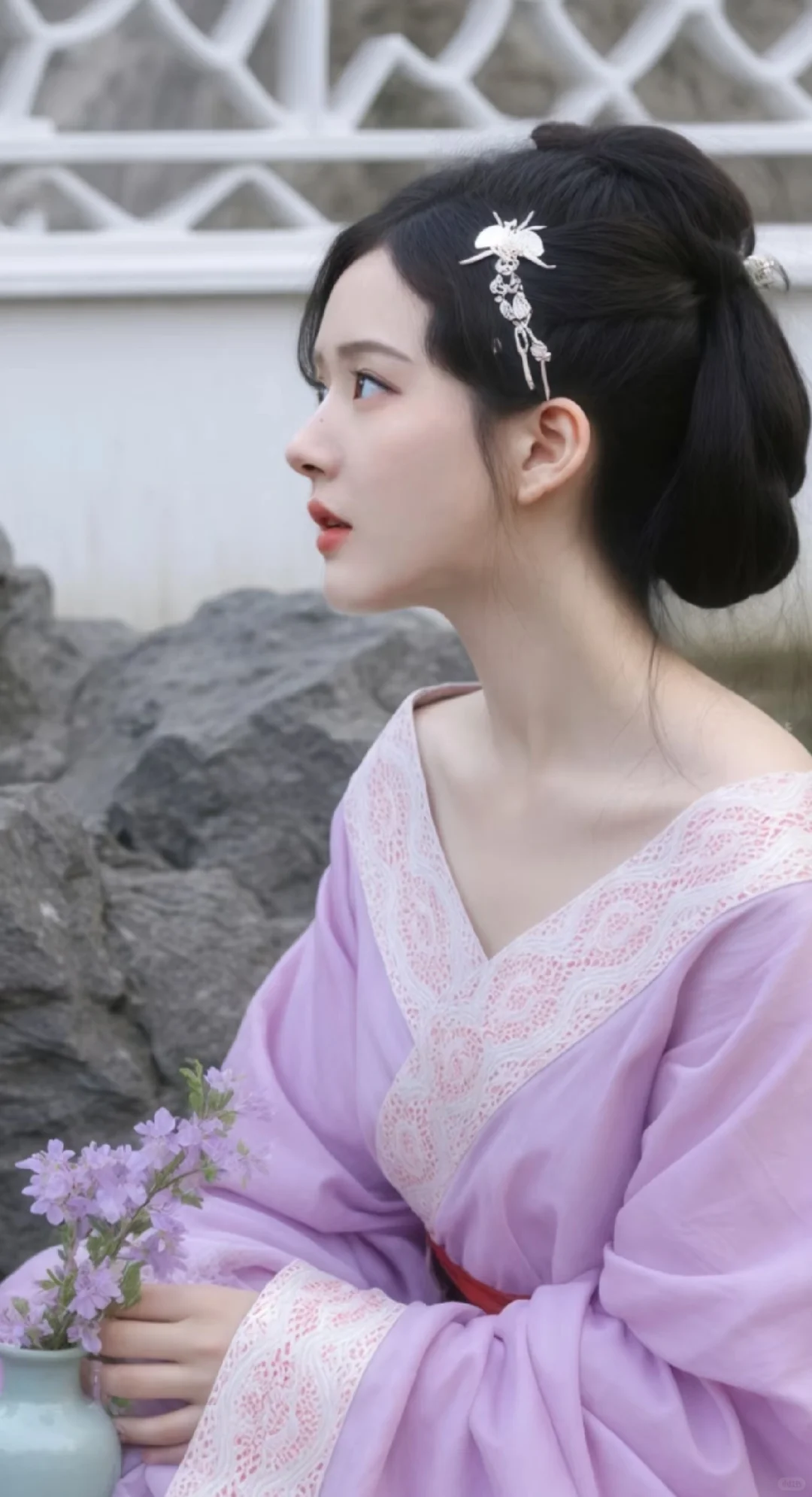 赵露思战国袍真的好有韵味