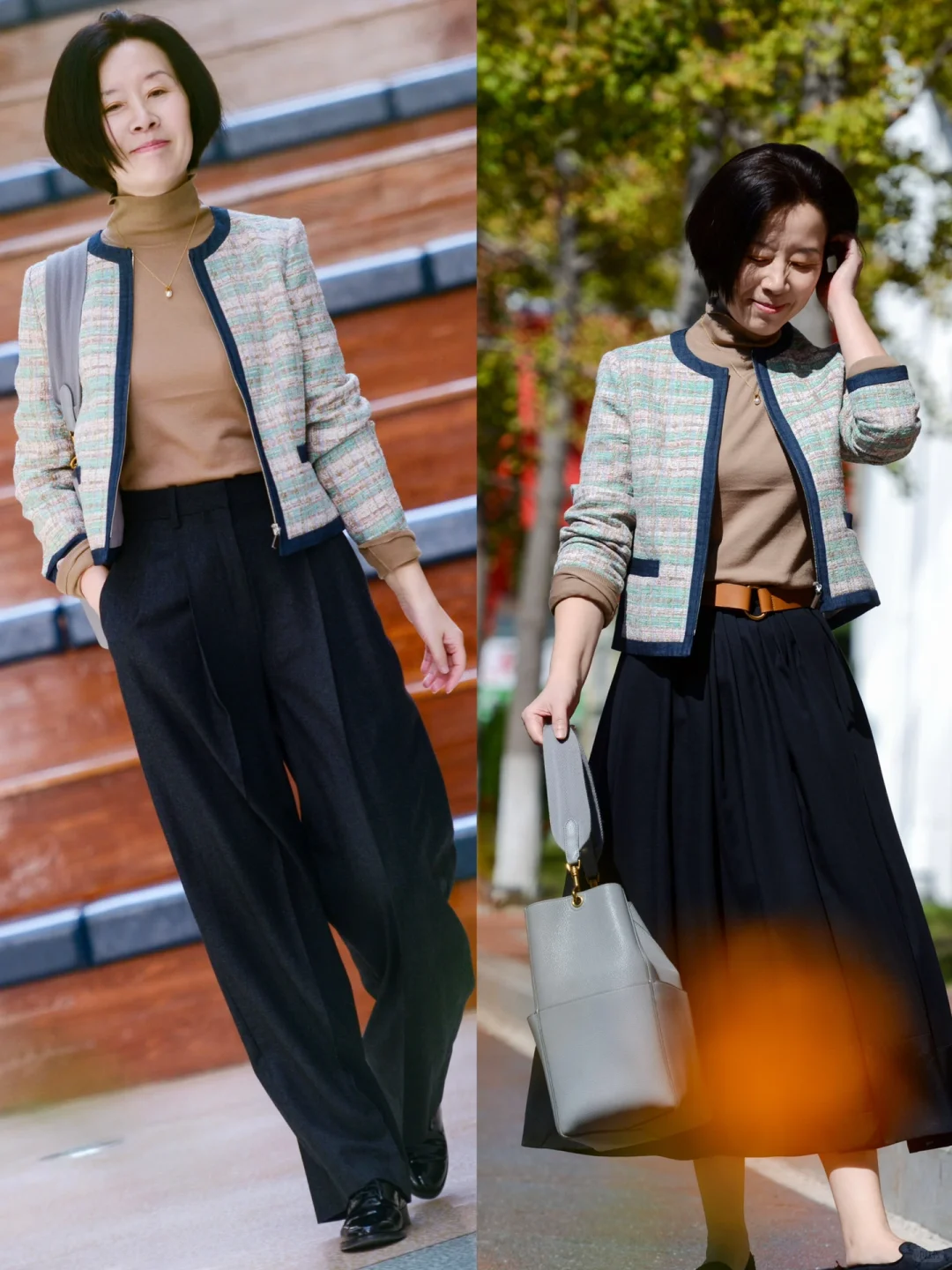 50套中年极简穿搭～