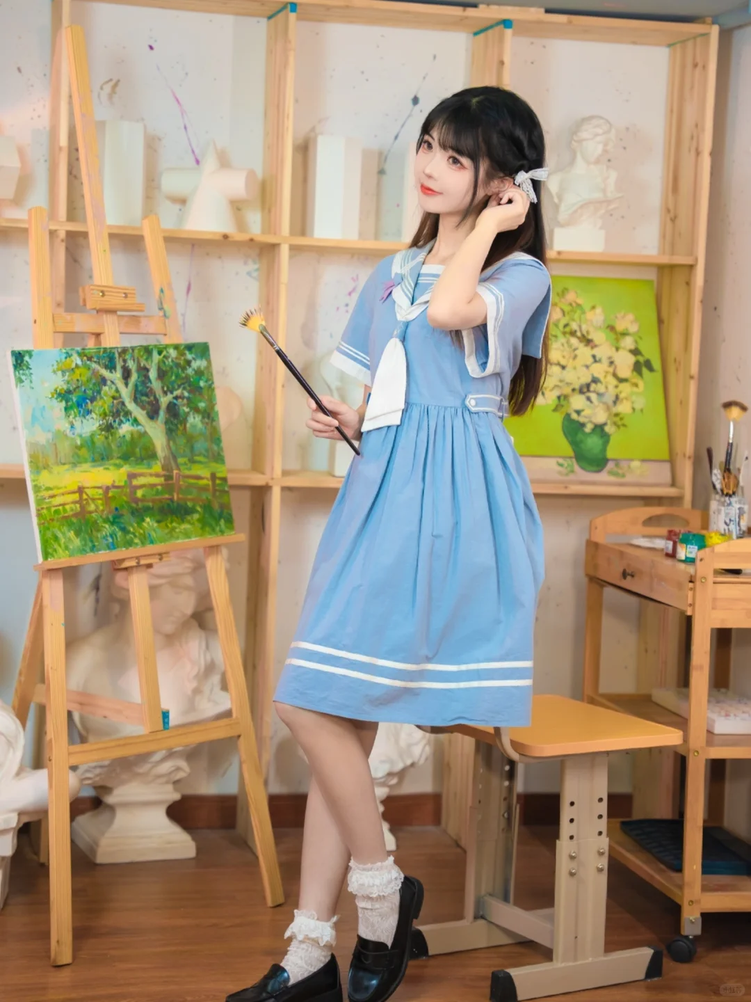 想把你画进画里 偷偷藏起来