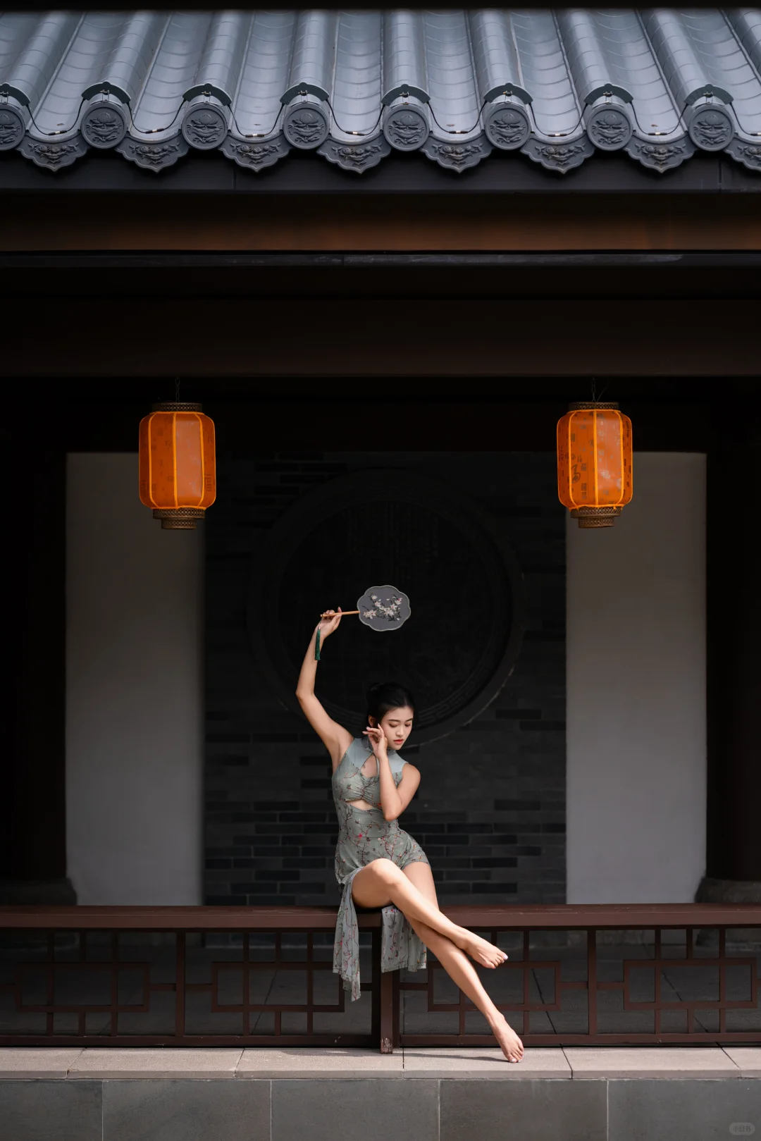 这组中式写真的造型难度有点大哦