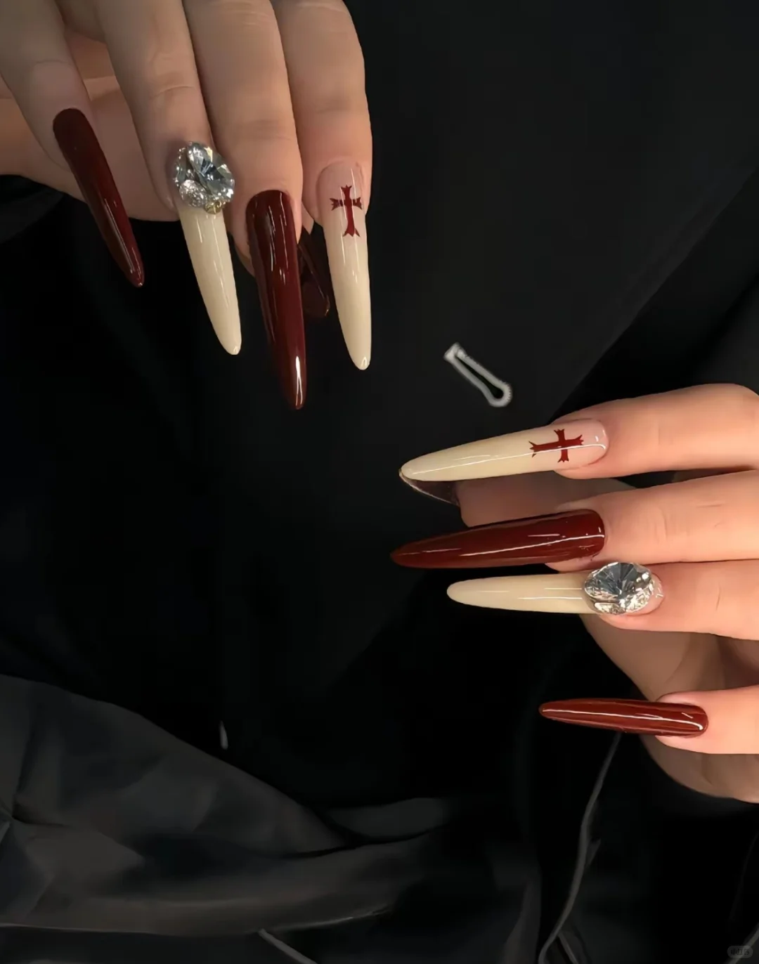 蛇蝎美人才做的美甲！