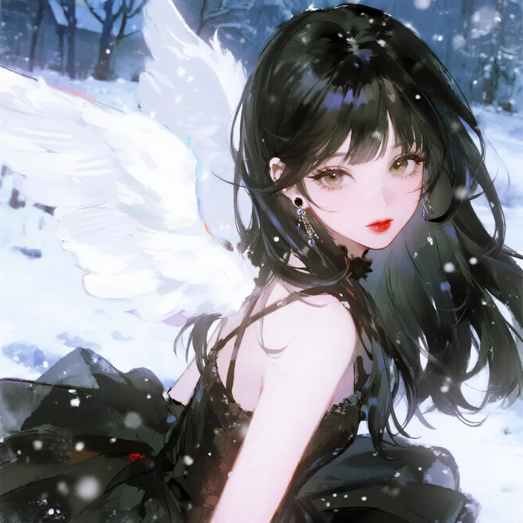 【女生头像】万圣节超美天使装！