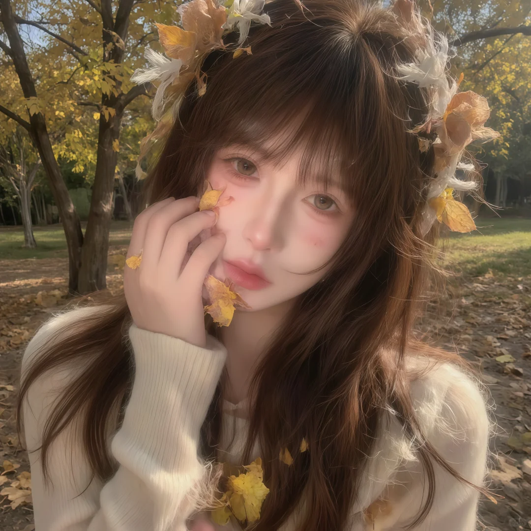 WeChat秋日氛围感女生头像！