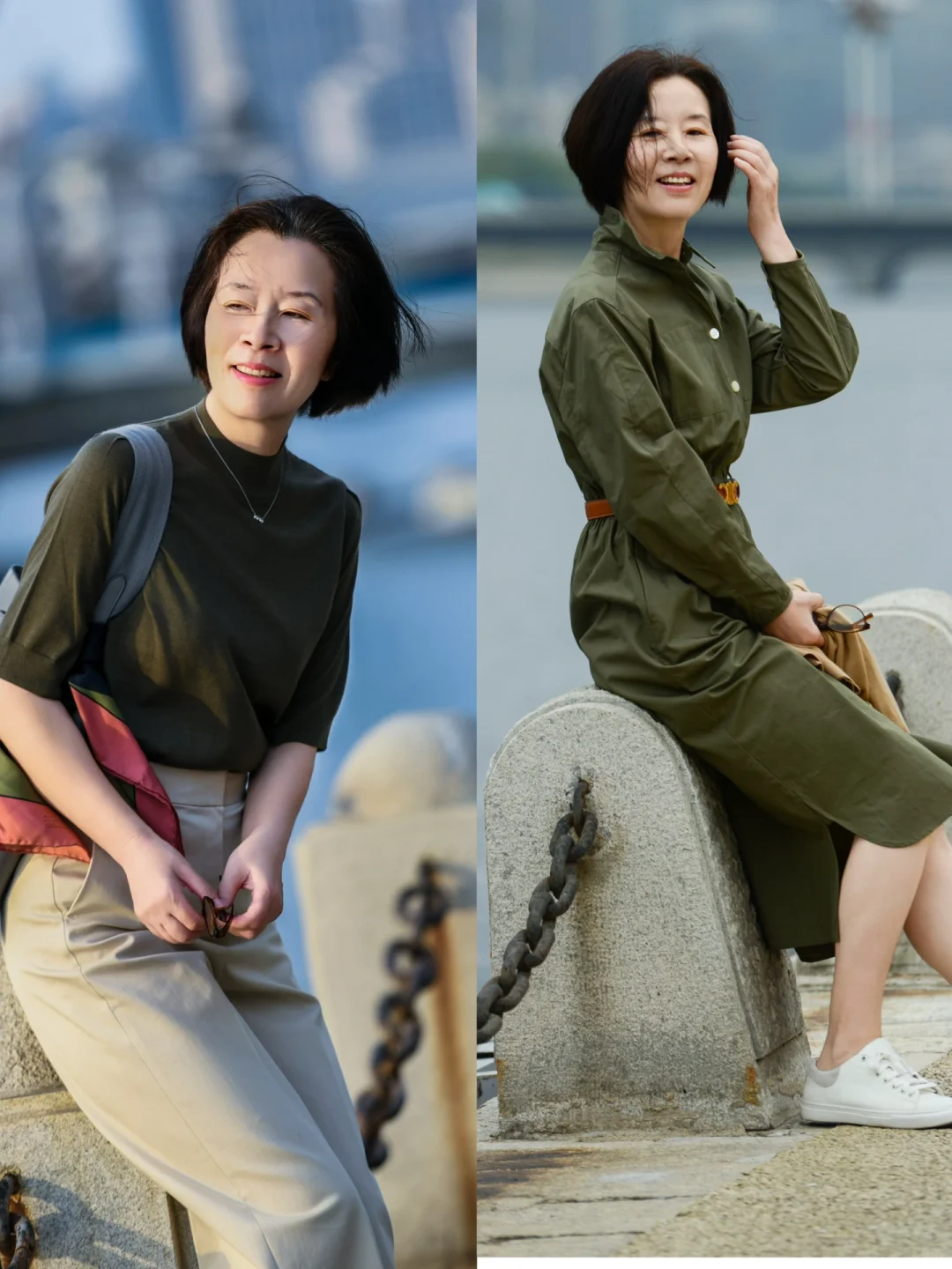 50套中年极简穿搭～