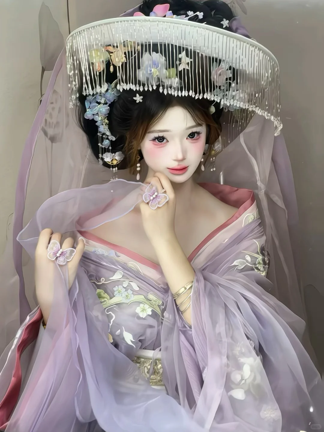 我将选择一套汉服妆造💄👭作为我的解药