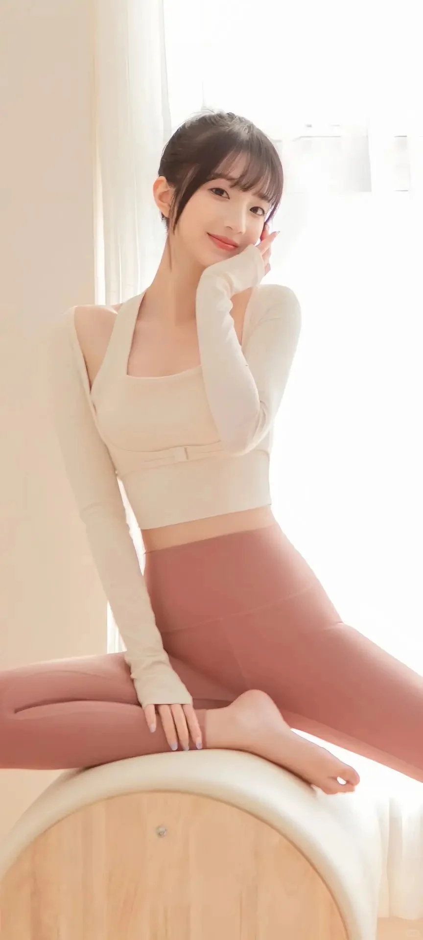 象韵洁｜瑜伽服自带纯欲滤镜