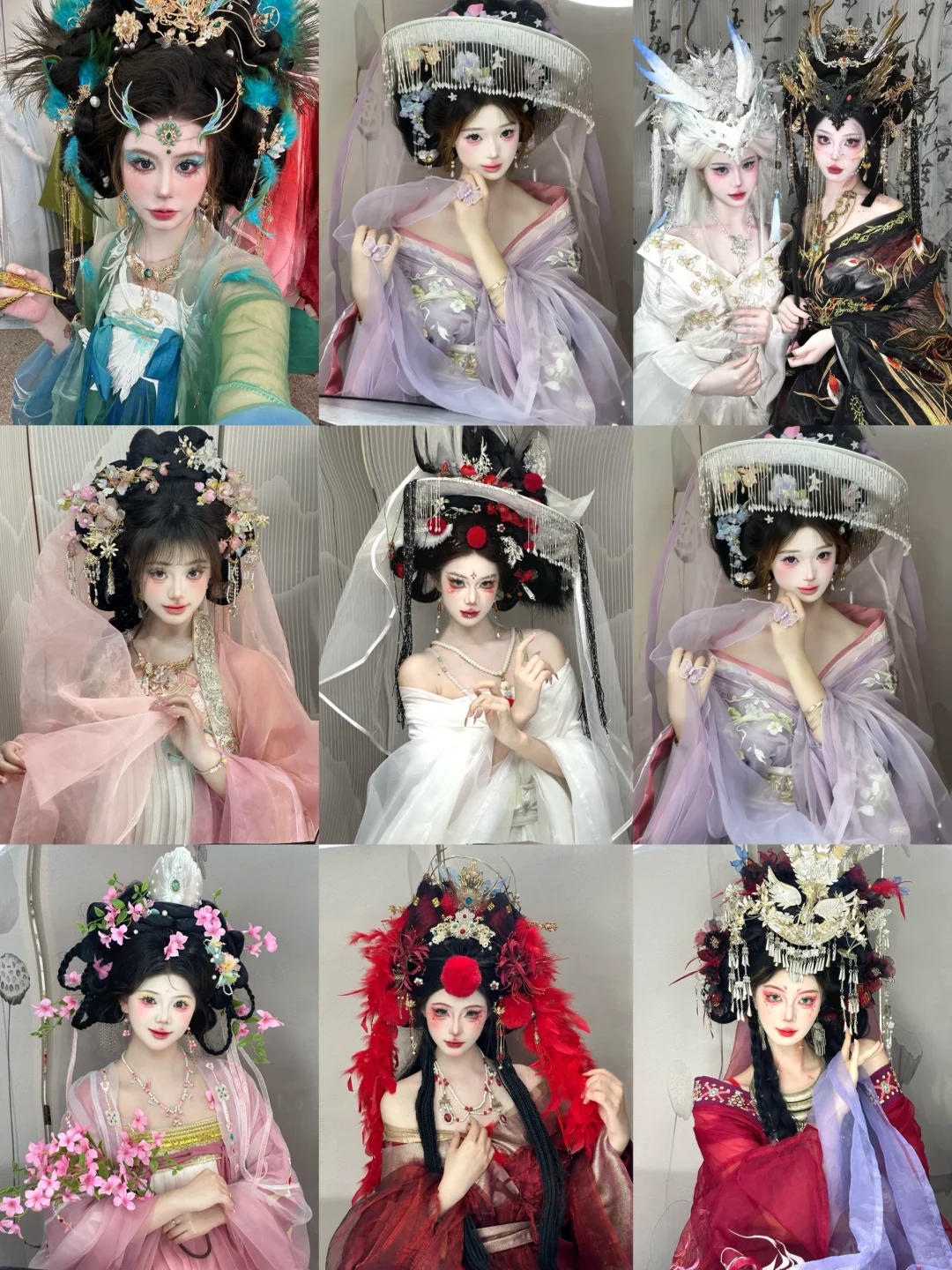 我将选择一套汉服妆造💄👭作为我的解药