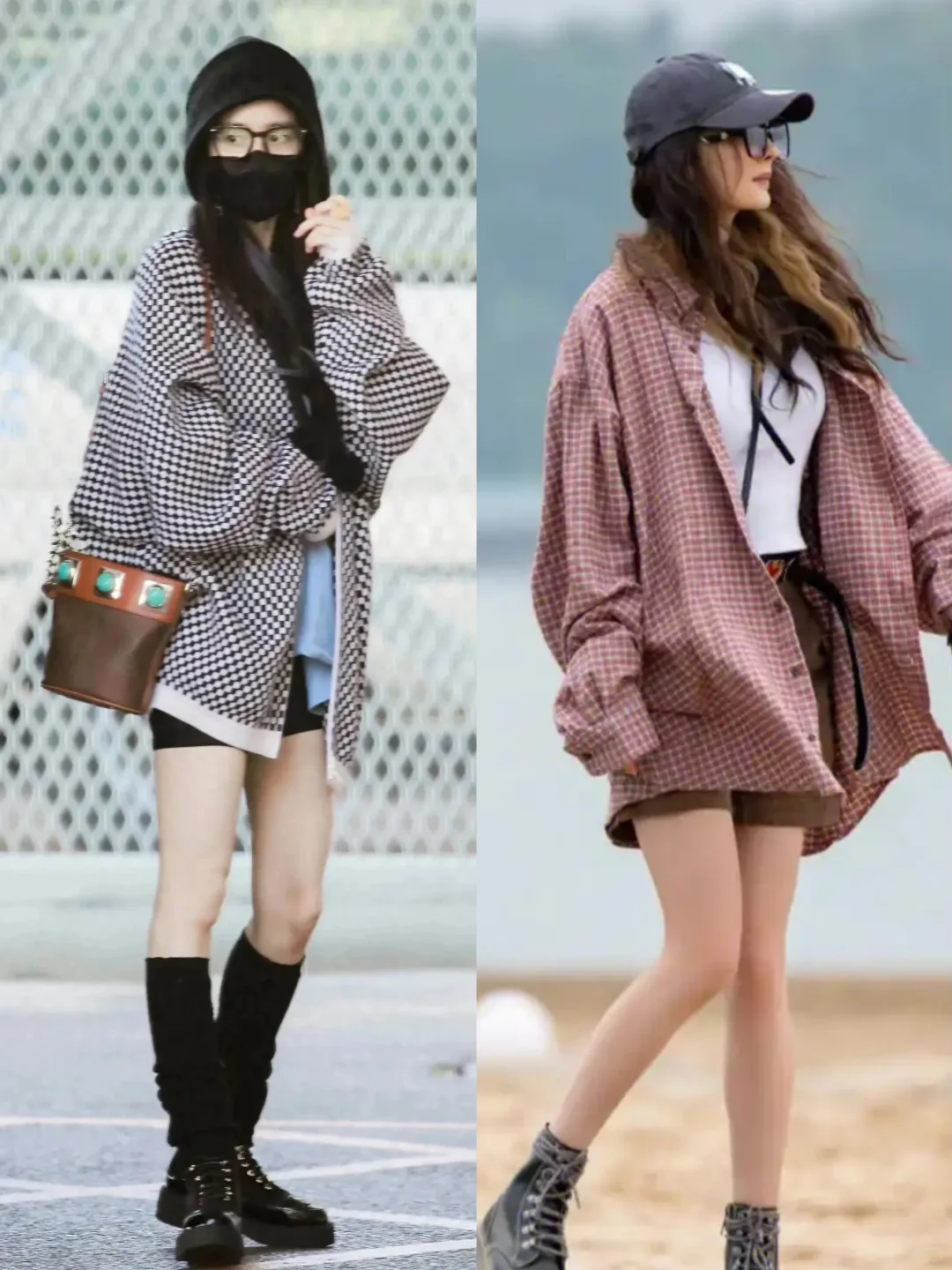 中年少女慵懒女神风学杨幂穿搭