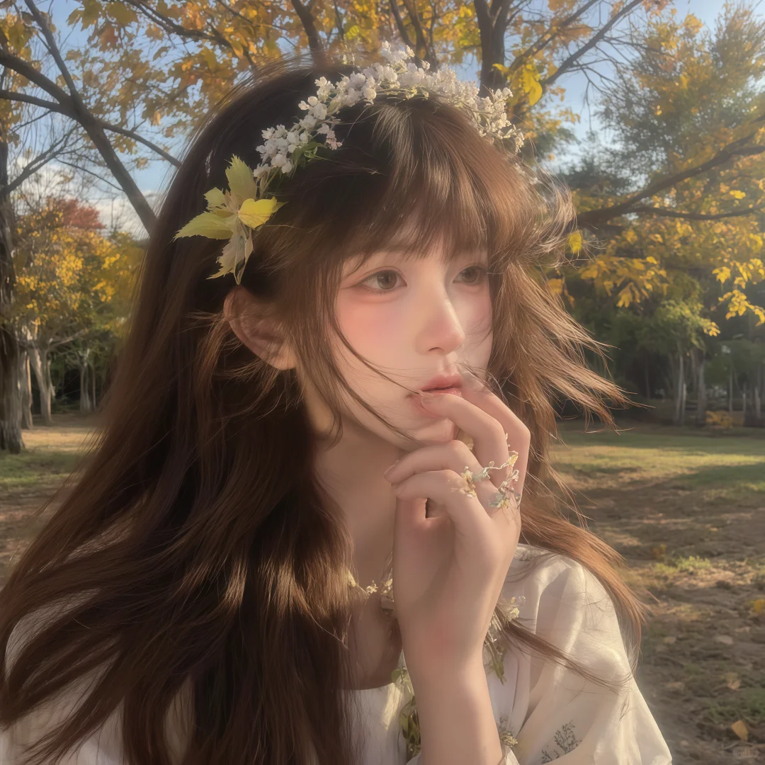 WeChat秋日氛围感女生头像！