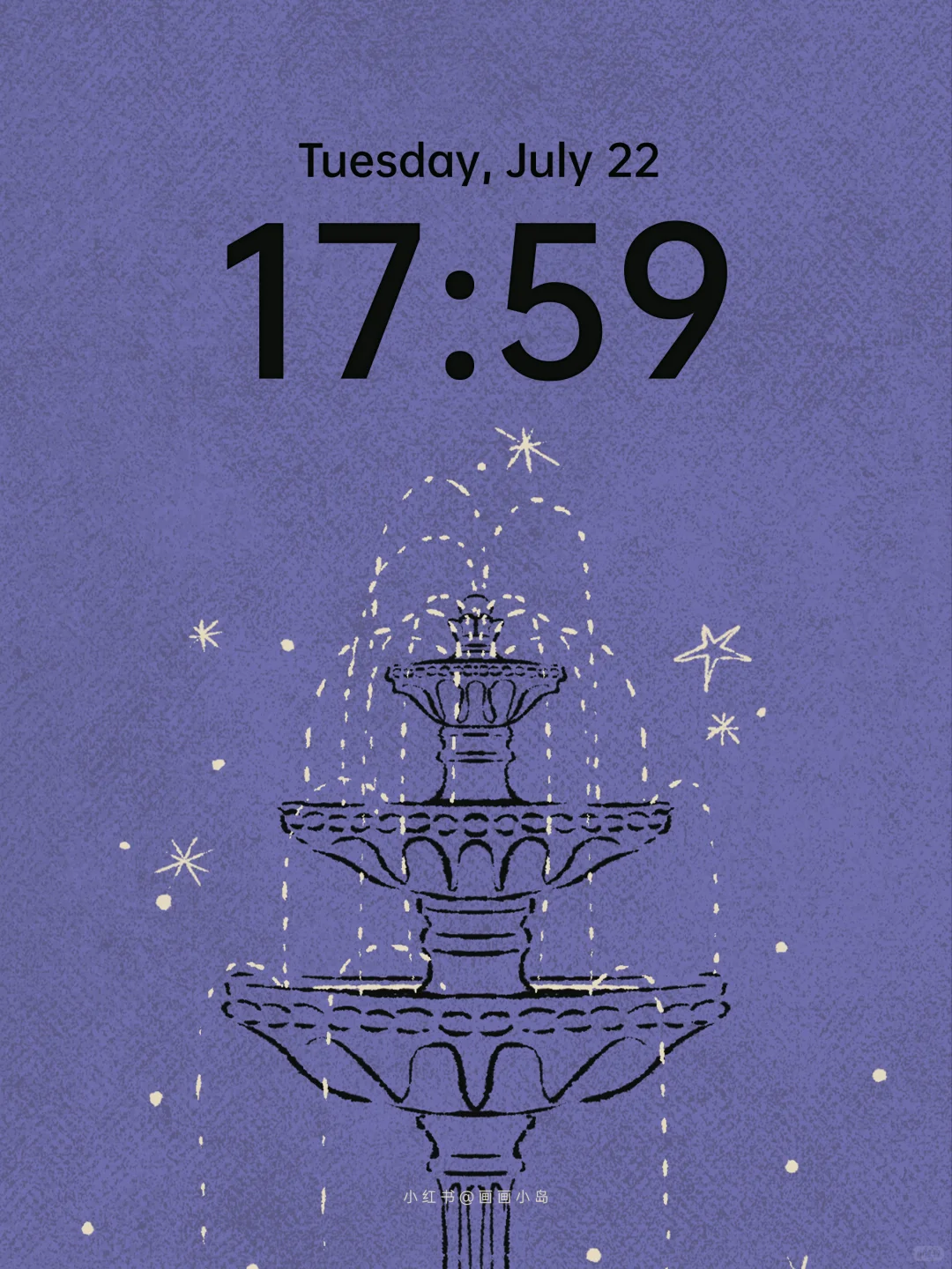 手机壁纸 | 闪光喷泉⛲️✨| 017