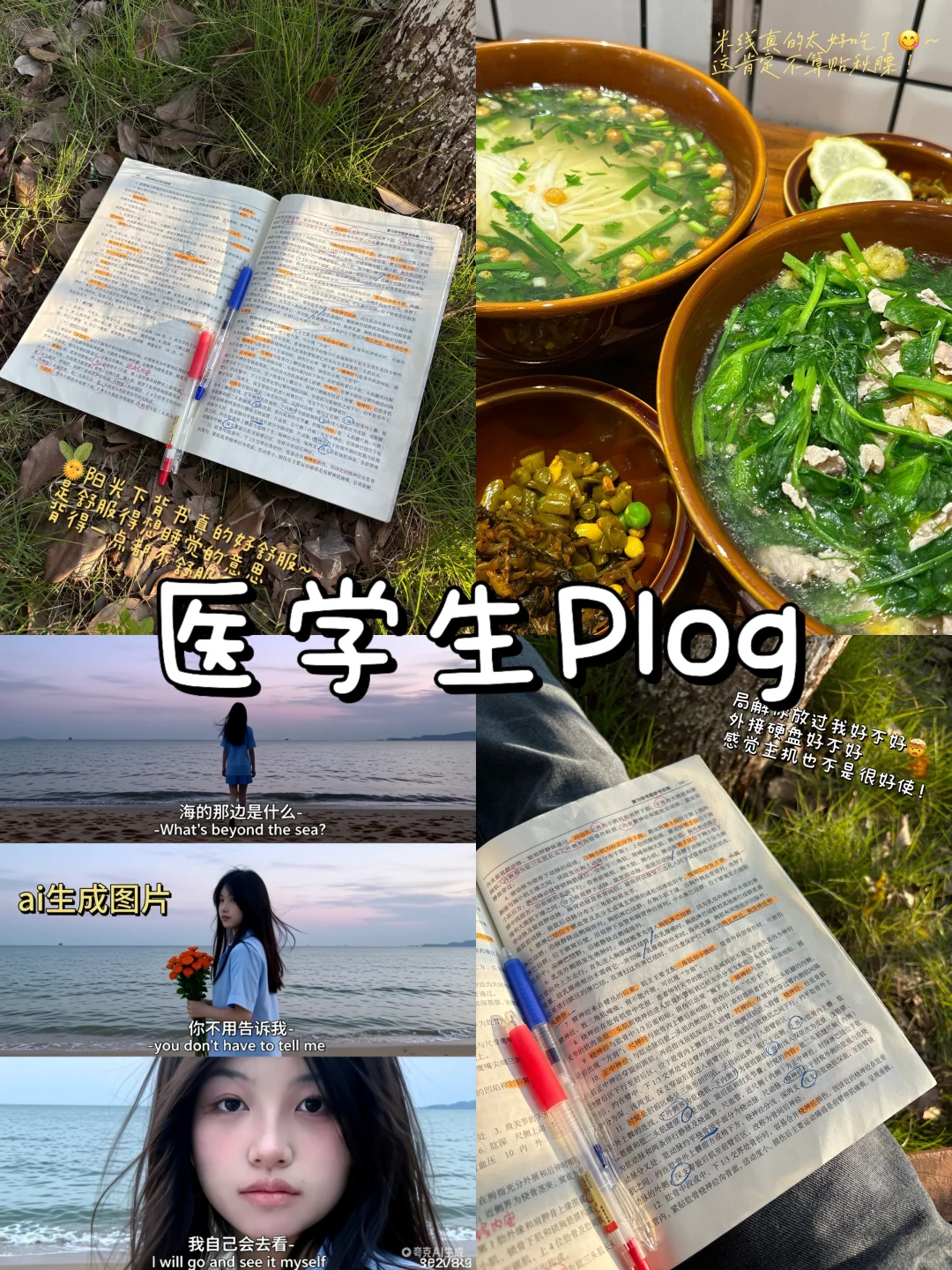 ai生成图片｜海的那边是什么，不用告诉医学生