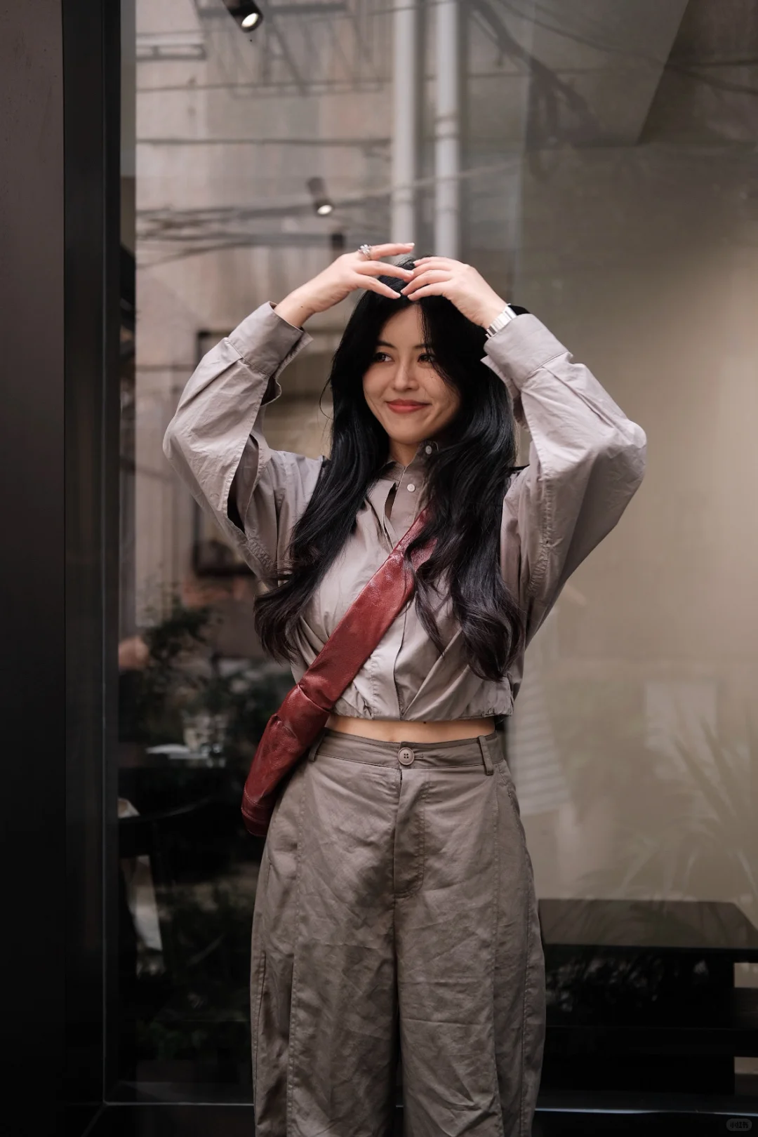 “轻复古文艺女孩”秋日outfit*4