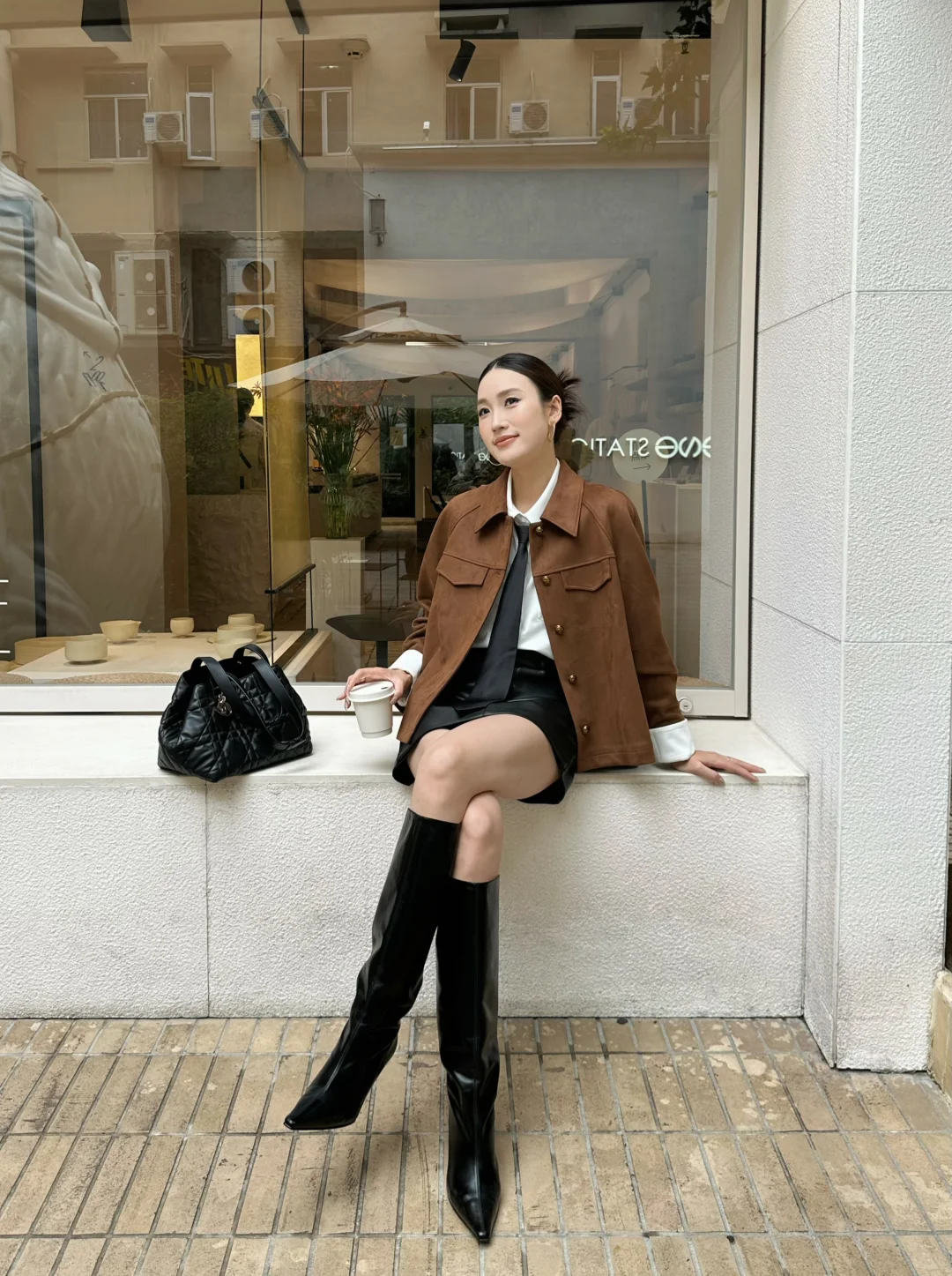 Autumn Outfit｜秋日复古通勤🍁