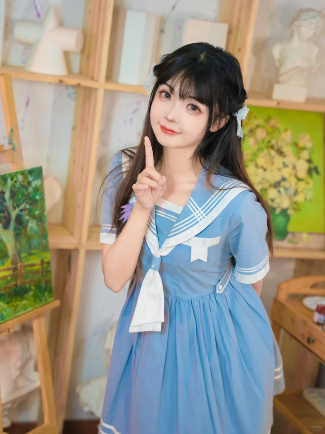 想把你画进画里 偷偷藏起来