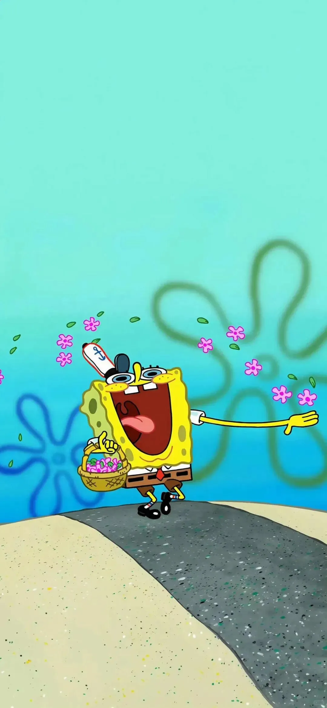 十八张快乐比奇堡之海绵宝宝手机壁纸