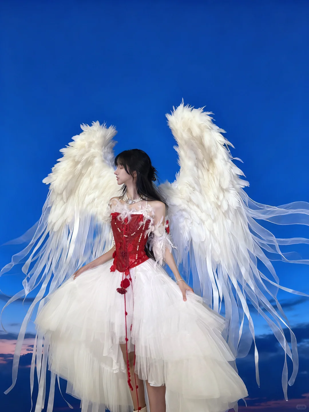 羽落伊甸园🪽玫瑰天使🩸预制好万圣节穿搭了