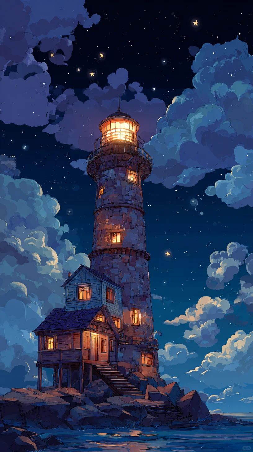 🌊当全世界暗下来，光就有了形状