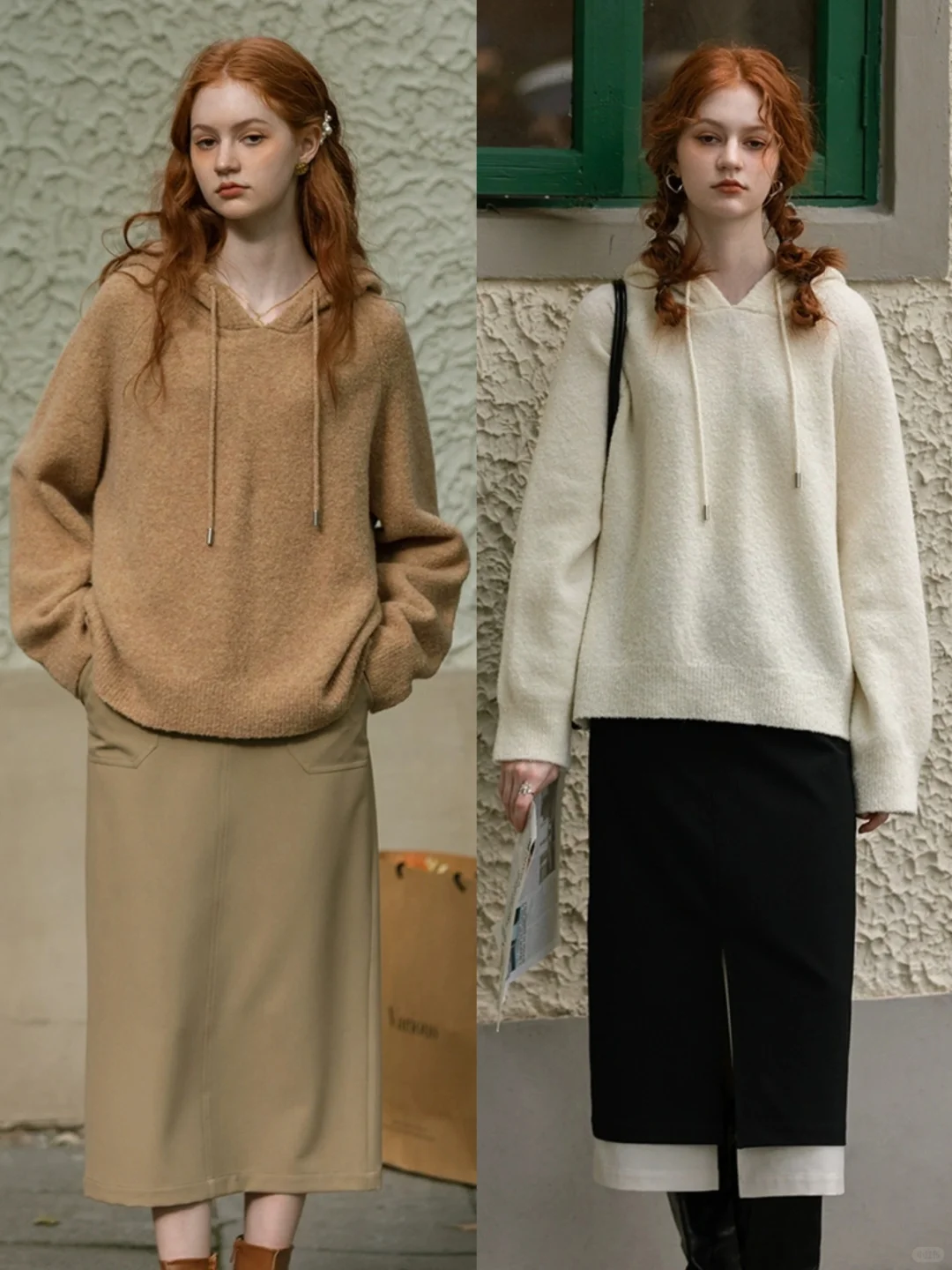 “🍁秋意渐浓”法式复古电影感穿搭｜MELLIIY