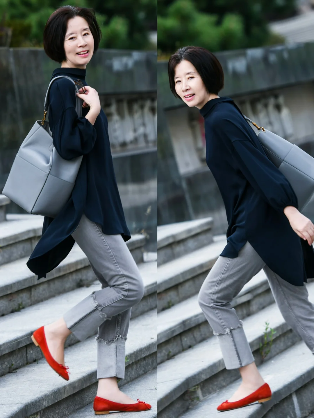 50套中年极简穿搭～