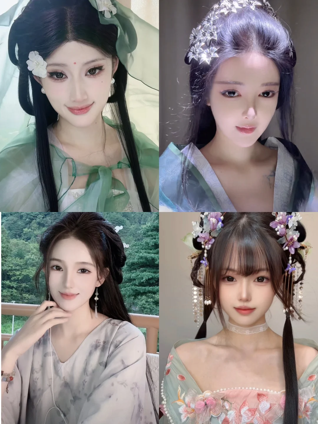 直播穿搭分析|古风氛围感