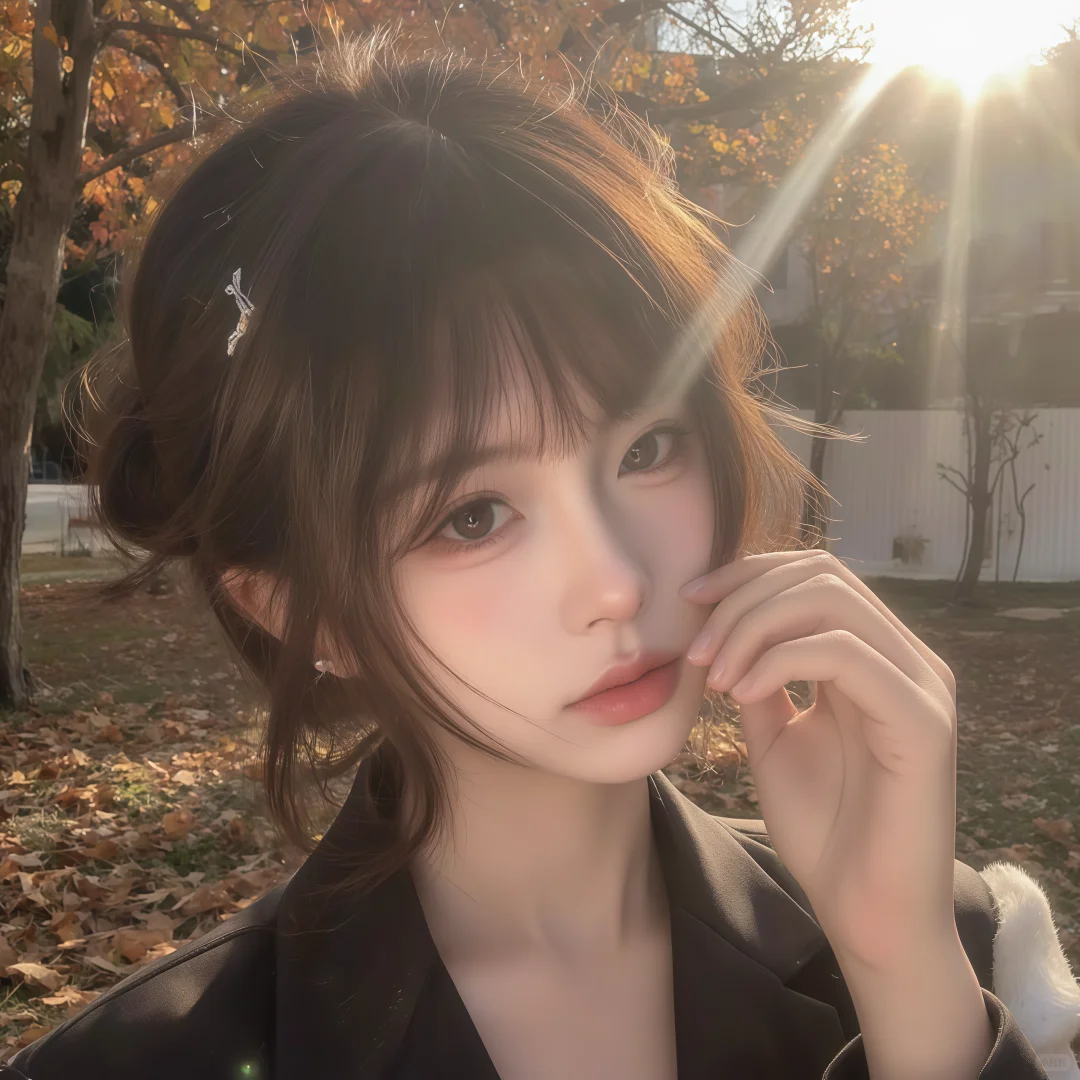 WeChat秋日氛围感女生头像！