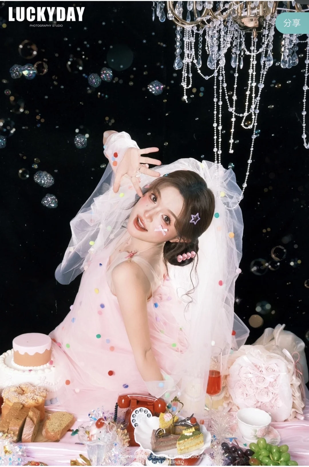 18岁生日照片球球大家帮选风格！！