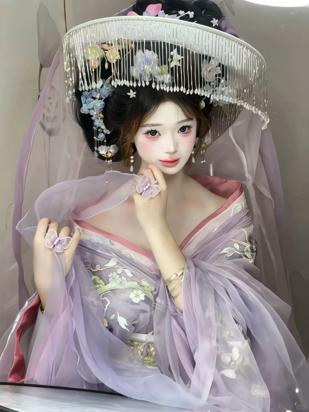 我将选择一套汉服妆造💄👭作为我的解药