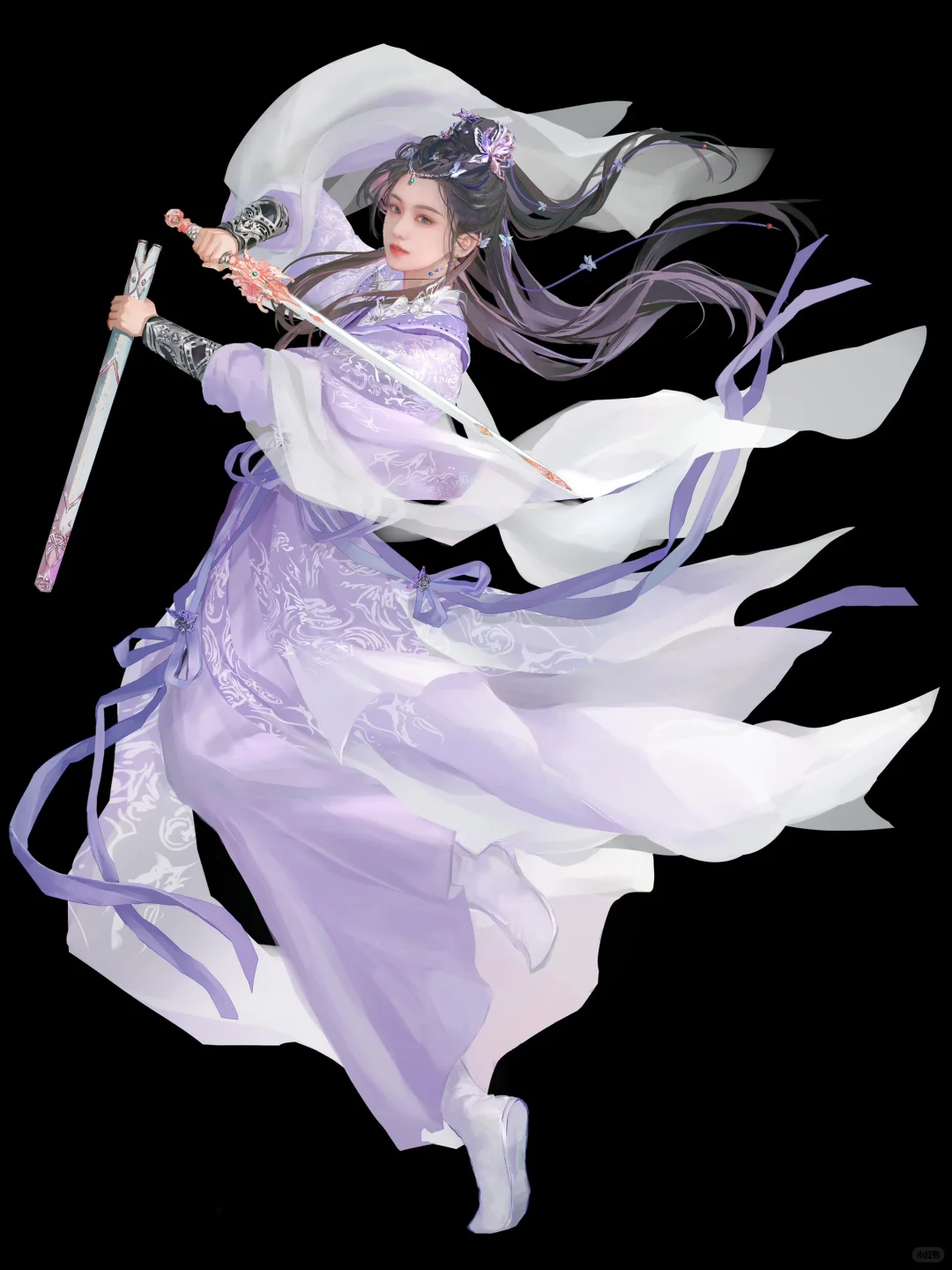 水龙吟｜钟春髻&包上恩 服装造型