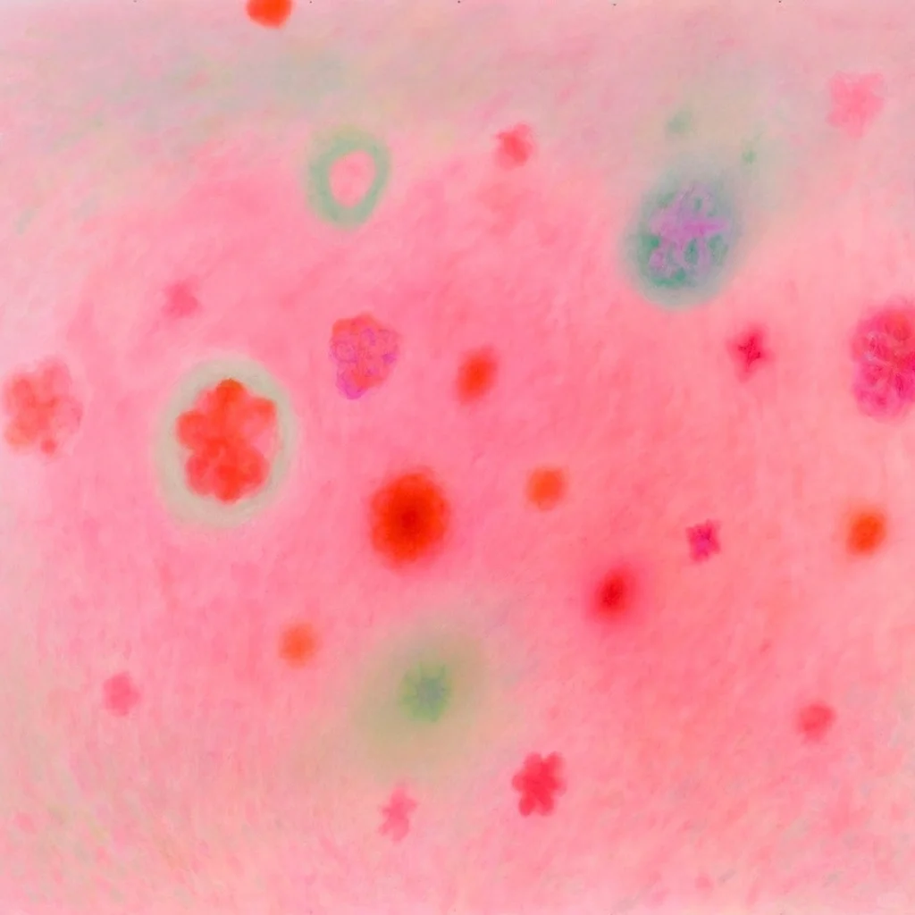 每日插画| 虚幻和现实的光影撩拨情绪