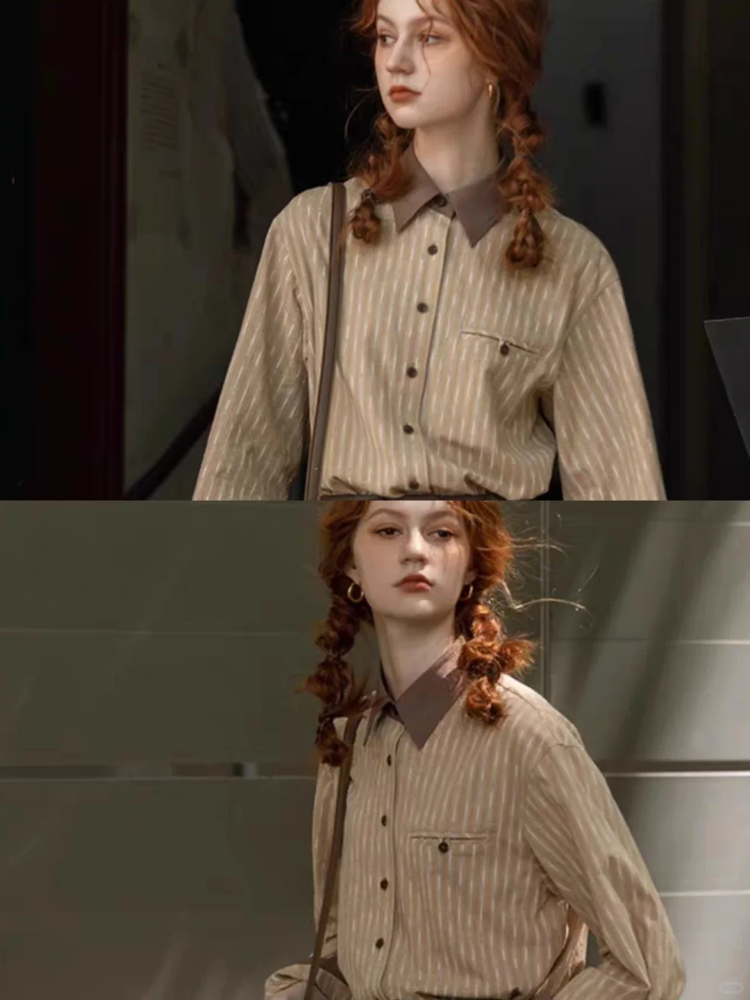 “🍁秋意渐浓”法式复古电影感穿搭｜MELLIIY