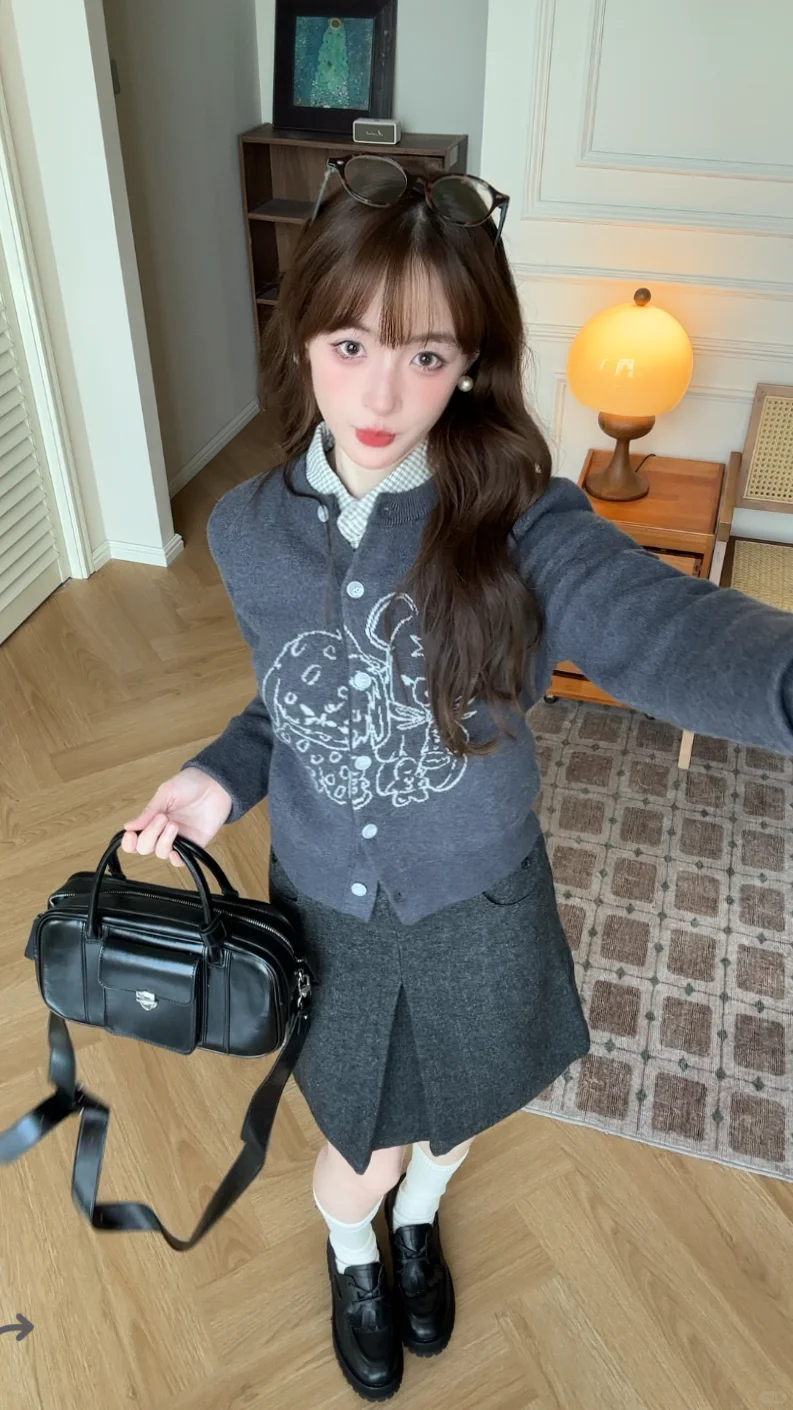 秋冬氛围🍂｜灰调复古感12套look