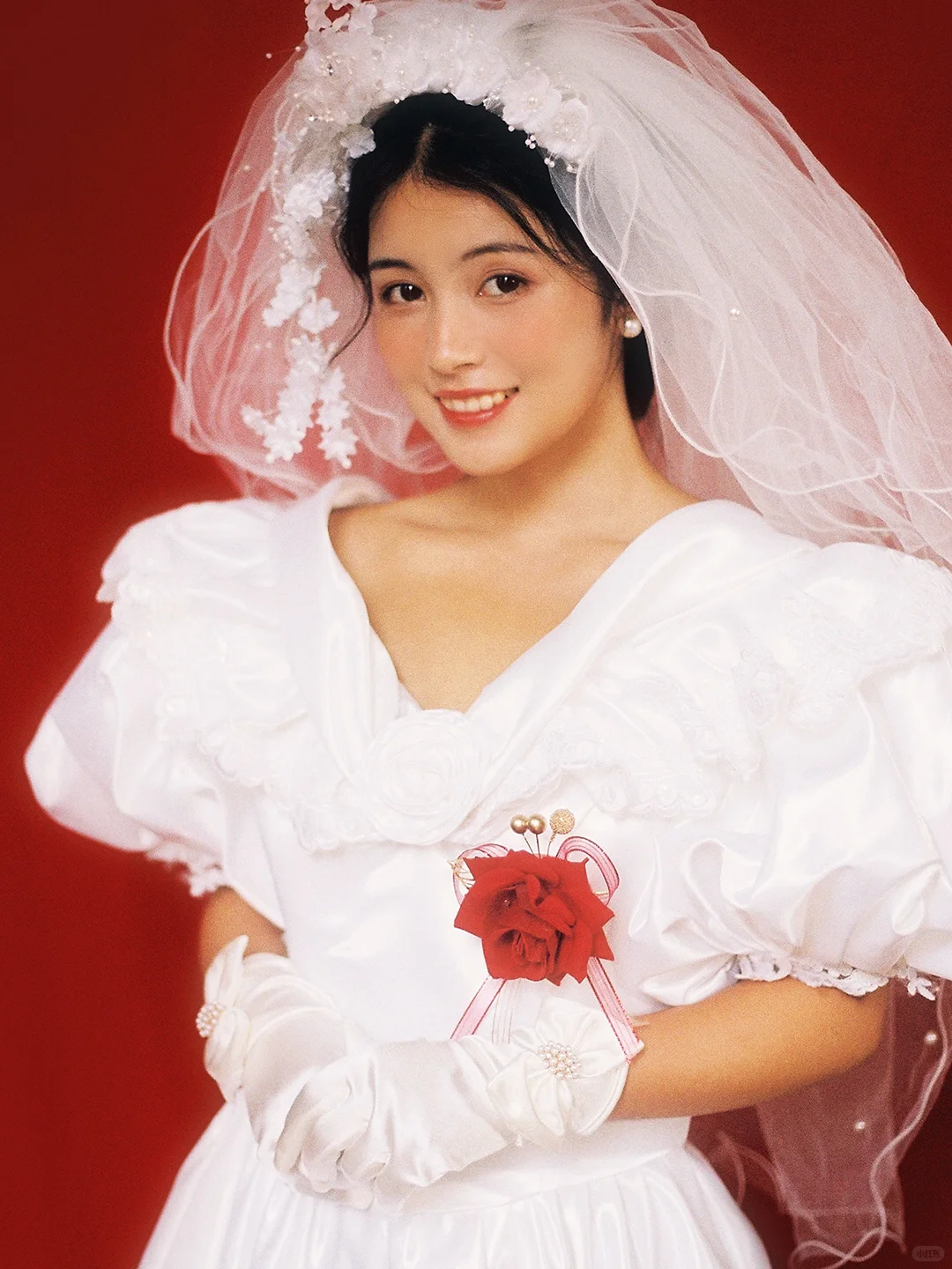 女生一定要拍一次的单人婚纱照 |复古婚纱