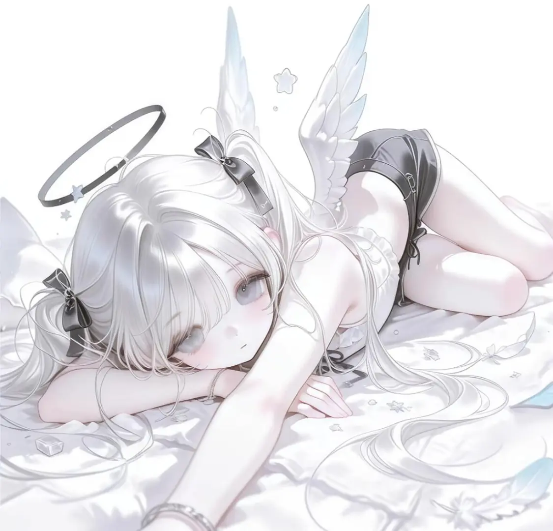 自用头像分享｜纯白天使